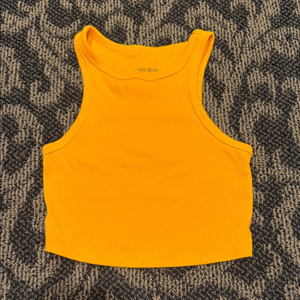 Wild Fable Vibrant Yellow Tank Top